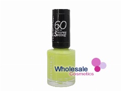 8 x Rimmel 60 Seconds Super Shine Nail Polish - 155 BEACH BREEZE PLEASE